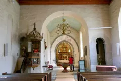 Trøndelag - Levanger - Fv6866 - Alstadhaug steinkirke