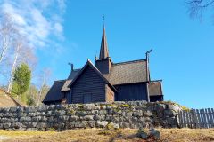 Innlandet - Lillehammer - Maihaugen - Garmo stavkirke