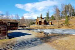 Innlandet - Lillehammer - Maihaugen - Garmo stavkirke