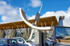 Innlandet - Lillehammer - Håkons Hall - Kunstverk med ukjent navn