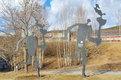 Innlandet - Lillehammer - Piktogrammet fra Lillehammer-OL
