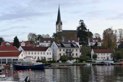 Agder - Lillesand - Strandgata - Lillesand kirke