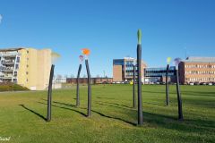 Akershus - Lillestrøm - Skulptur - Parkvokterne (Christian Sunde, 2014)