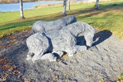 Akershus - Lillestrøm - Skulptur - Etter Skeid (Anna Widén, 2015)
