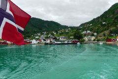 Sogn og Fjordane - Luster - Lustrafjorden - Ferjesambandet Solvorn-Ornes
