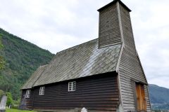Vestland - Luster - Gaupne - Gaupne gamle kirke