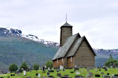 Vestland - Luster - Gaupne - Gaupne gamle kirke