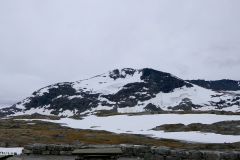 Vestland - Luster - Sognefjellsvegen - Korpen rasteplass - Utsikt sør mot Fannaråki