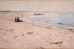 Eilif Peterssen (1852-1928) - Fra Selestranda (Foto Wikimedia)
