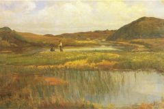 Kitty Lange Kielland (1843-1914) - Fra Jæren (1880) (Foto Wikimedia)