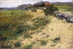 Kitty Lange Kielland (1843-1914) - Studie fra Kvianes på Ogna (1878) (Foto Nasjonalmuseet)