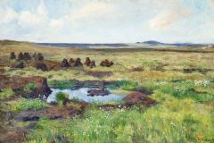 Kitty Lange Kielland (1843-1914) - Torvmyr (1898) (Foto GWPA)