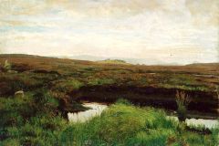 Kitty Lange Kielland (1843-1914) - Torvmyr (studie) (1882) (Foto Nasjonalmuseet)