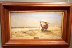 Nikolai Ulfsten (1854-1885) - Eilif Peterssen (1878) (Eget foto fra Nasjonalgalleriet)