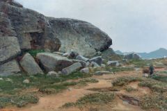 Nikolai Ulfsten (1854-1885) - Fra Ogna (1883) (Foto Digitalt museum)