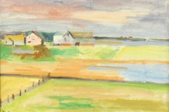 Thoralf Gjesdal (1903-1963) - Jærlandskap (Foto Antik)