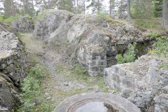 Østfold - Marker - Ørje - Ørjekollen fort (nordre fort)