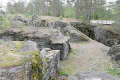 Østfold - Marker - Ørje - Ørjekollen fort (nordre fort)