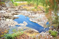 Buskerud - Modum - Blaafarveværket - Haugfossen