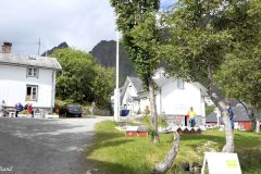 Nordland - Moskenes - Å - Museum Nord - Norsk Fiskeværsmuseum - Bakeriet (Gammelgården) og Gammelbutikken