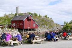 Nordland - Moskenes - Å - Museum Nord - Norsk Fiskeværsmuseum - Torget og trandamperiet