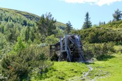 Innlandet - Nord-Fron - Peer Gynt seterveg - Seterlysa vannhjul