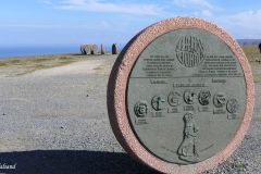 Troms og Finnmark - Nordkapp - Nordkapplatået - Skulptur - Barn av jorden