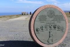 Troms og Finnmark - Nordkapp - Nordkapplatået - Skulptur - Barn av jorden