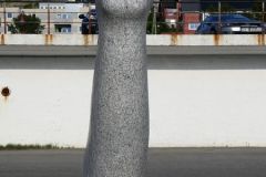 Troms og Finnmark - Nordkapp - Honningsvåg - Skulptur - Hav (fra Versum Origo serie) (Odin Øistad og Line Jerner, 2014)
