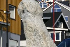 Troms og Finnmark - Nordkapp - Honningsvåg - Skulptur - Vind (fra Versum Origo serie) (Odin Øistad og Line Jerner, 2014)