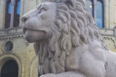 Oslo - Skulptur - Løve på Løvebakken
