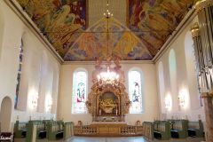 Oslo - Domkirken - Vår Frelsers kirke - Mot alteret i øst