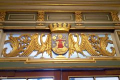 Oslo - Domkirken - Vår Frelsers kirke - Over inngangen fra Stortorget