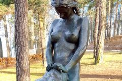 Oslo - Ekebergparken - Skulptur - Mann og Kvinne (Adorasjon)