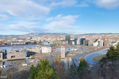 Oslo - Ekebergparken - Utsikt mot Bjørvika