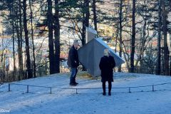 Oslo - Ekebergparken - Skulptur - Ace of Diamonds (Lynn Chadwick)