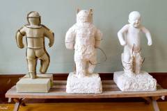 Oslo - Vigelandmuseet - Skulptur - Sinnataggen i kreative stadier