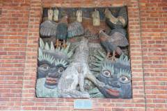Oslo - Rådhuset - Skulptur - Relieffer fra Edda (Dagfin Werenskiold)