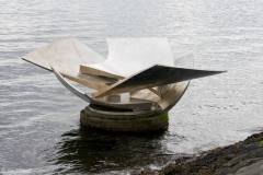 Oslo - Bygdøy - Bygdøynes - Skulptur - Båtflyktningmonumentet