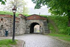Oslo - Akershus festning - Ytre portal til Akershus slott