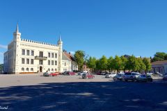 Oslo - Akershus festning - Festningsplassen og Kommandantboligen