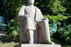 Oslo - Skulptur - Franklin D. Roosevelt (Stinius Fredriksen, 1950)