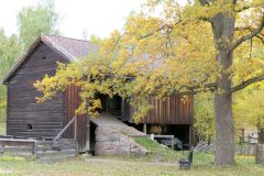 Oslo - Bygdøy - Norsk Folkemuseum - Østlandet - Stall med låve fra Døli