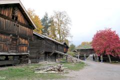 Oslo - Bygdøy - Norsk Folkemuseum - Numedalstunet - Raulandsloftet