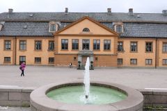 Oslo - Bogstad gård - Hovedbygningen sett fra gårdsrommet