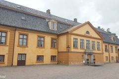 Oslo - Bogstad gård - Hovedbygningen sett fra gårdsrommet