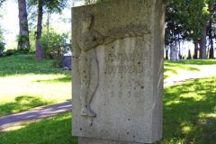 Oslo - Vår Frelsers gravlund - Æreslunden - Johanne Dybwad