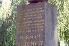 Oslo - Vår Frelsers gravlund - Æreslunden - Herman Wildenvey
