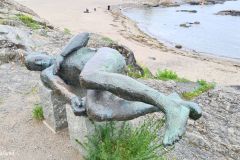 Oslo - Bygdøy - Huk - Skulptur