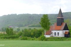 Buskerud - Øvre Eiker - Fiskum gamle kirke